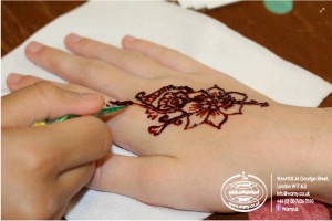 Рисование хной