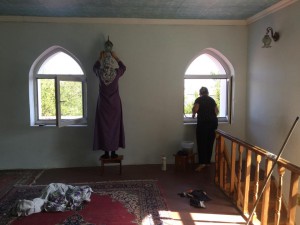 Мечеть готовят к Курбан-байраму