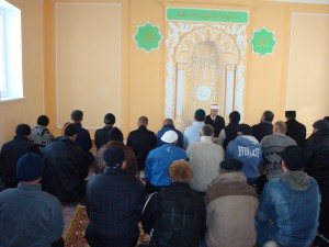 Муфтий Эмирали Аблаев в мечети исправительной колонии