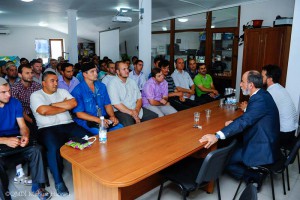 Встреча муфтия Эмирали Аблаева с