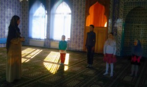 Репетиция к детскому празднику в Доме народов Кавказа