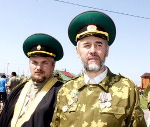 Муфтии Гарифуллин и Мустафин в день пограничных войск