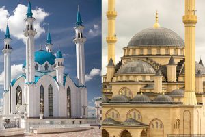 Мечети "Кул-Шариф" и "Сердце Чечни"