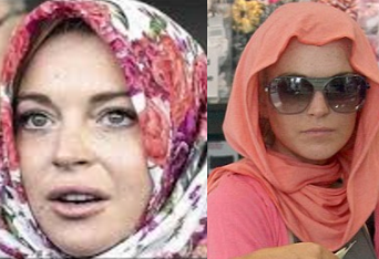 Линдси Лохан все-таки приняла ислам?