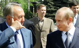 Путин надеется на сотрудничество с Казахстаном и Туркменистаном