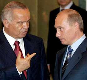 Исламу Каримову помогает военная поддержка России