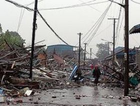 В Китае произошло новое землетрясение магнитудой 6,4