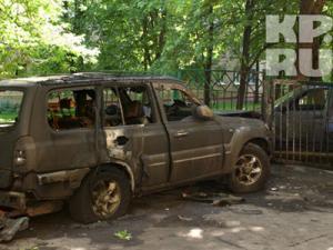 В Москве продолжаются поджоги автомобилей