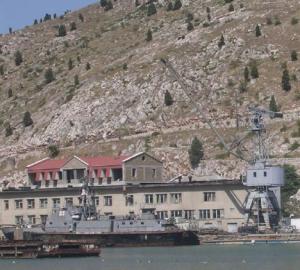 Сегодня утром российские войска заняли базу грузинских ВМС в Поти