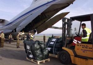 Из России отправились 4 самолета с гуманитарной помощью для жителей Газы