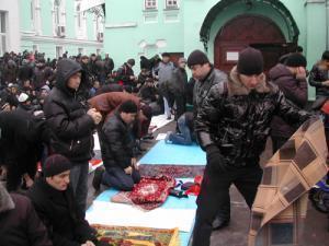 В Соборной мечети Москвы по заявлению администрации задержали прихожан