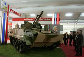 Россия на третьем месте в мире по экспорту оружия