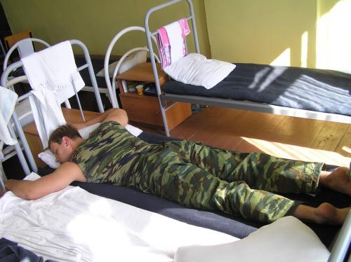 В российской армии будут спать после обеда