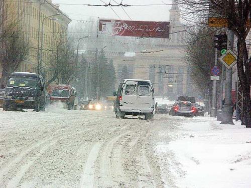 Морозы сменит снегопад