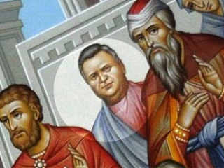 Казахстанский сенатор попал на фреску с Иисусом в местном храме