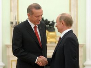 Эрдоган поздравил Путина с юбилеем
