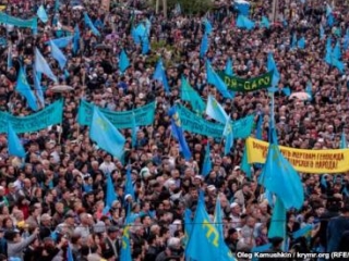 В Крыму прошел траурный молебен в память о депортации и геноциде