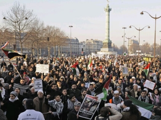 Тысячи людей во всем мире вышли на протест против Израиля