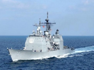Крейсер ВМС США будет «обеспечивать безопасность» в Черном море