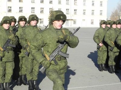 Новобранцы из Чечни и Дагестана принесли присягу