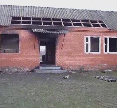В Чечне уничтожили дом боевика, напавшего на Грозный