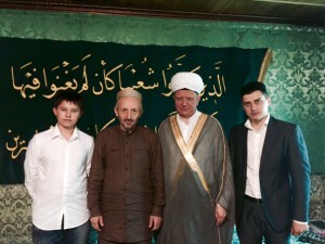 Альбира Крганова тепло  приняли в Духовной управлении Дагестана