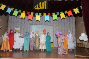 Воспитанницы лагеря "Муслим" активно участвуют во всевозможных конкурсах и викторинах