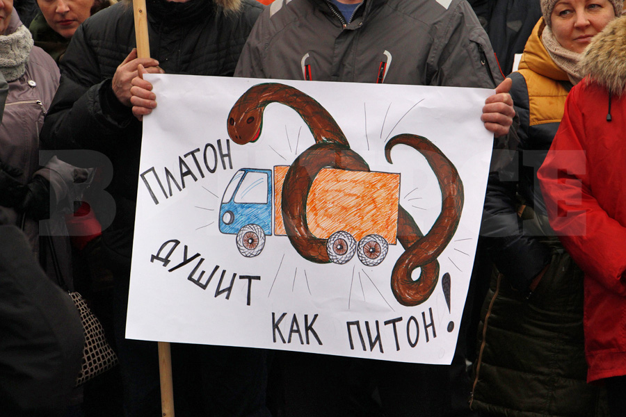 “Платон” объединил русских и кавказских дальнобойщиков