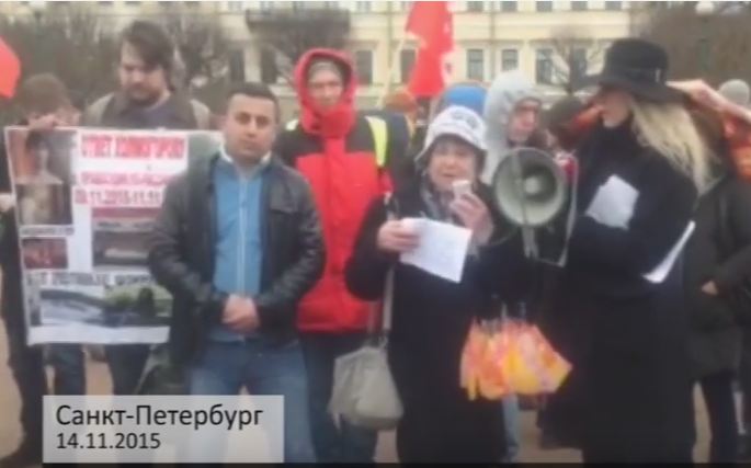 В Москве и Петербурге прошли митинги в связи со смертью таджикского ребенка (ВИДЕО)