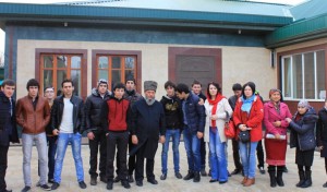 Муфтий Рахимов с гостями из центра реабилитации