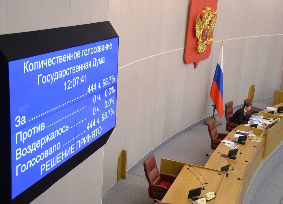 Госдума приняла закон Путина, защищающий писания от «судей-шайтанов»