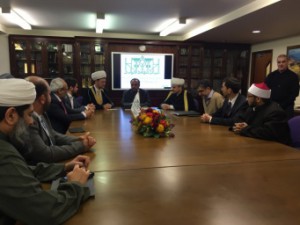 Российские муфтии в Исламском культурном центре Лондона
