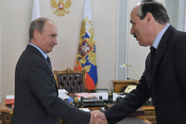 Image result for Путин и Абдулатипов фото
