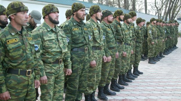 Чеченский спецназ готовят к выполнению задач государственной важности
