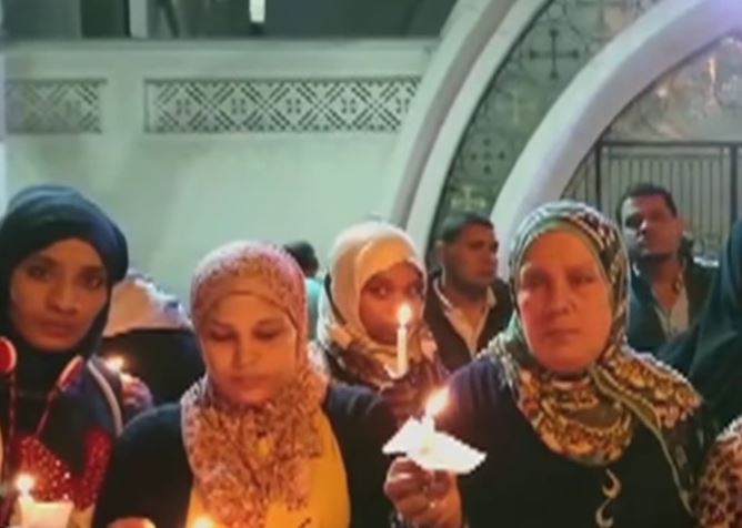 Египетские мусульмане поддержали сограждан христиан (ВИДЕО)