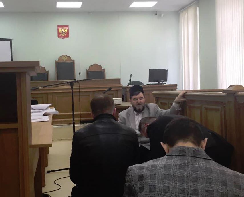 В Московском окружном военном суде прошел пятничный намаз