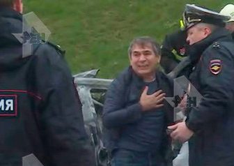 Смертельное ДТП в Москве с участием сына «кухонного короля» попало на видео (18+)