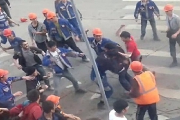 В Москве произошло армяно-узбекское побоище (ВИДЕО)