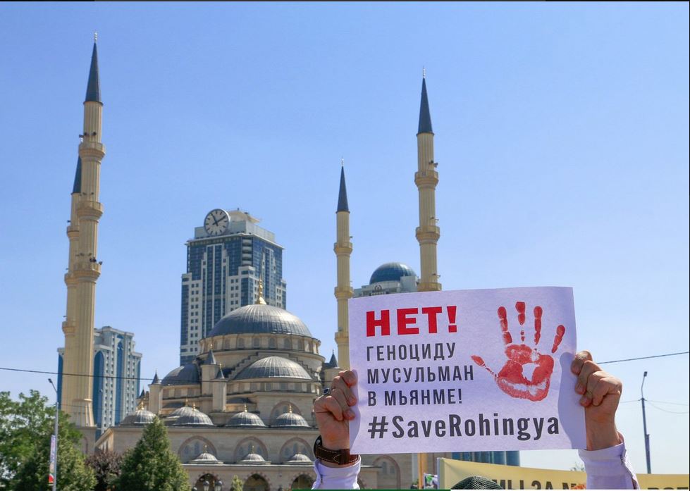 Миллионный митинг в Грозном