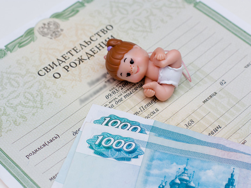 В России принят закон о ежемесячных выплатах при рождении первого ребенка