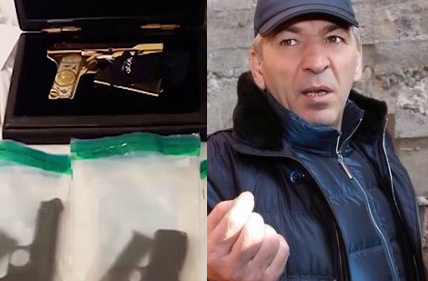 Экс-премьера Дагестана подвел роскошный пистолет