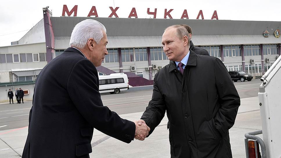 Путин проинспектировал Дагестан