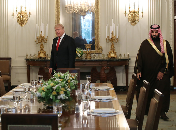 Дональд Трамп не нашел для принца Мухаммада бин Салмана халяльного мяса