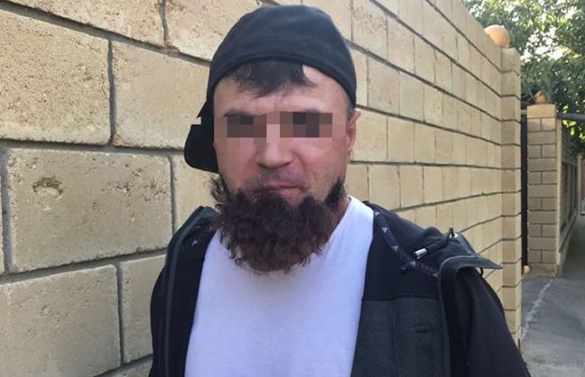 В Одессе задержан киллер, у которого отклеилась мусульманская борода