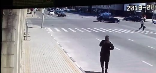 Опубликованы кадры с мест нападения подростков на полицейских в Чечне