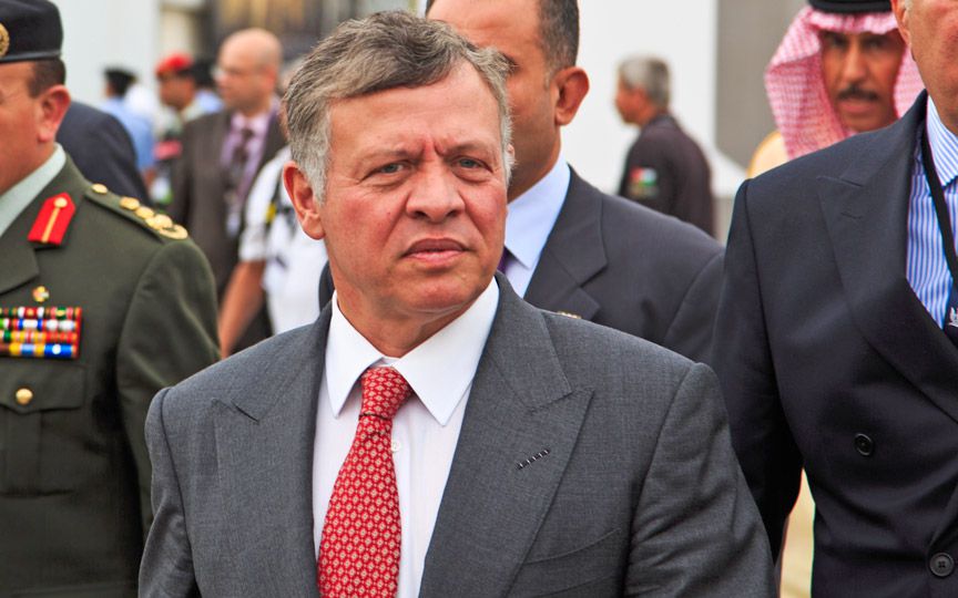 Иорданский король не сдержал эмоций, оценивая политику США по Палестине