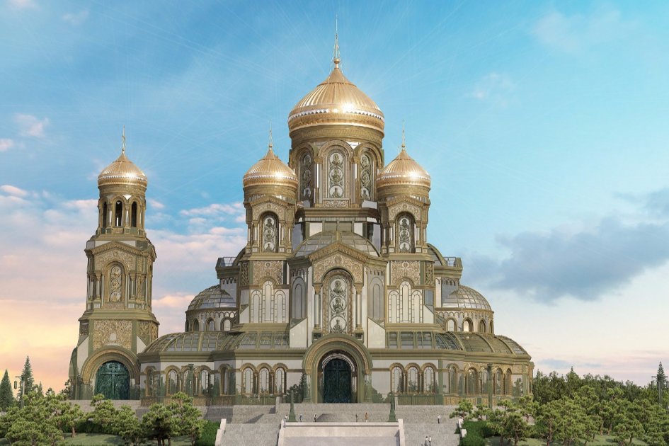 Церковь и государство. Минобороны РФ построит гигантский православный храм